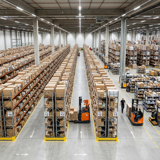 UFS logistics warehouse